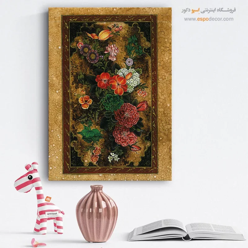 تابلو گل و مرغ - Image 3
