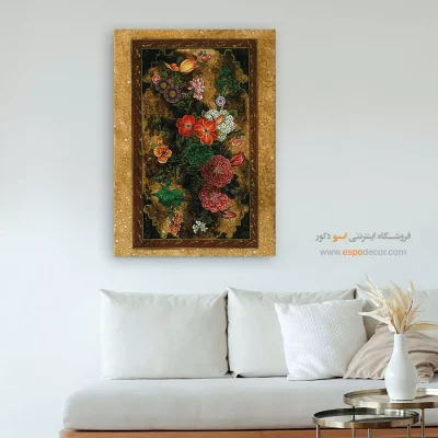 تابلو گل و مرغ - اسپو دکور