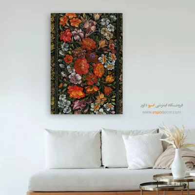 تابلو گل و مرغ - اسپو دکور