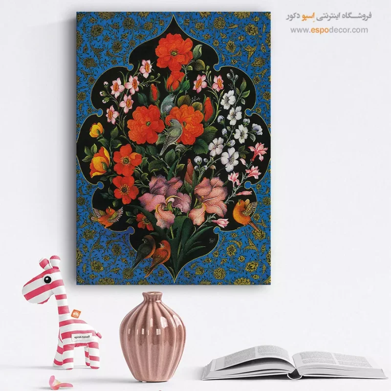 تابلو گل و مرغ - Image 3