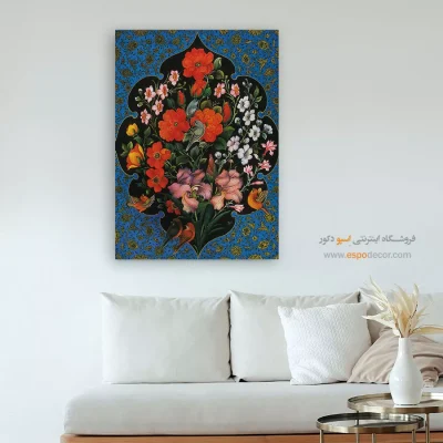 تابلو گل و مرغ - اسپو دکور