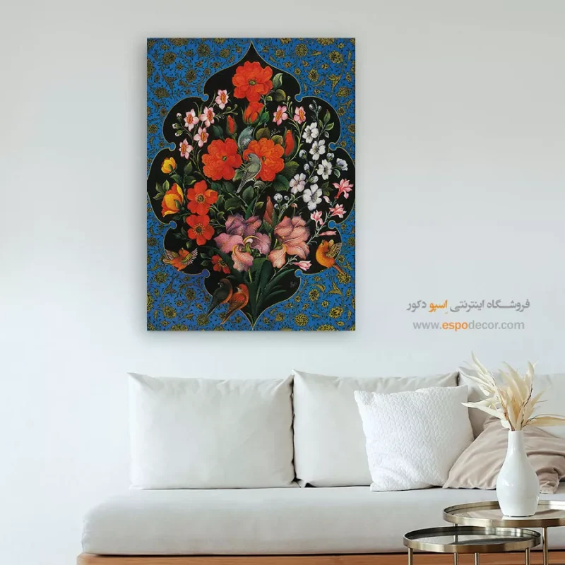 تابلو گل و مرغ - Image 4