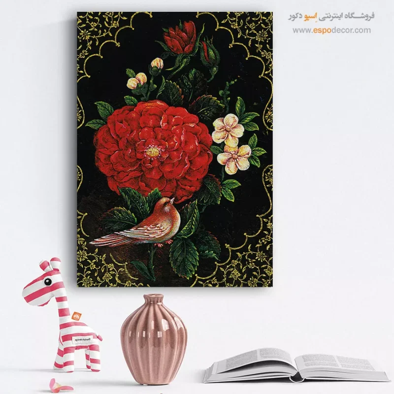 تابلو گل و مرغ - Image 3