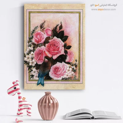 تابلو گل و مرغ - اسپو دکور