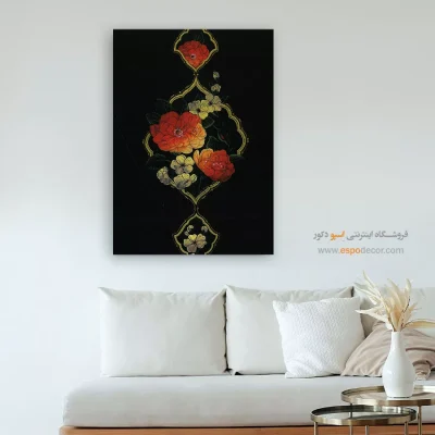تابلو گل و مرغ - اسپو دکور