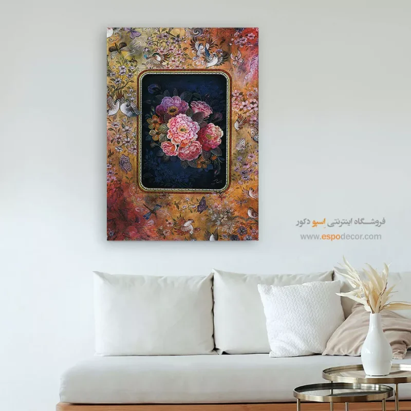 تابلو گل و مرغ - Image 4