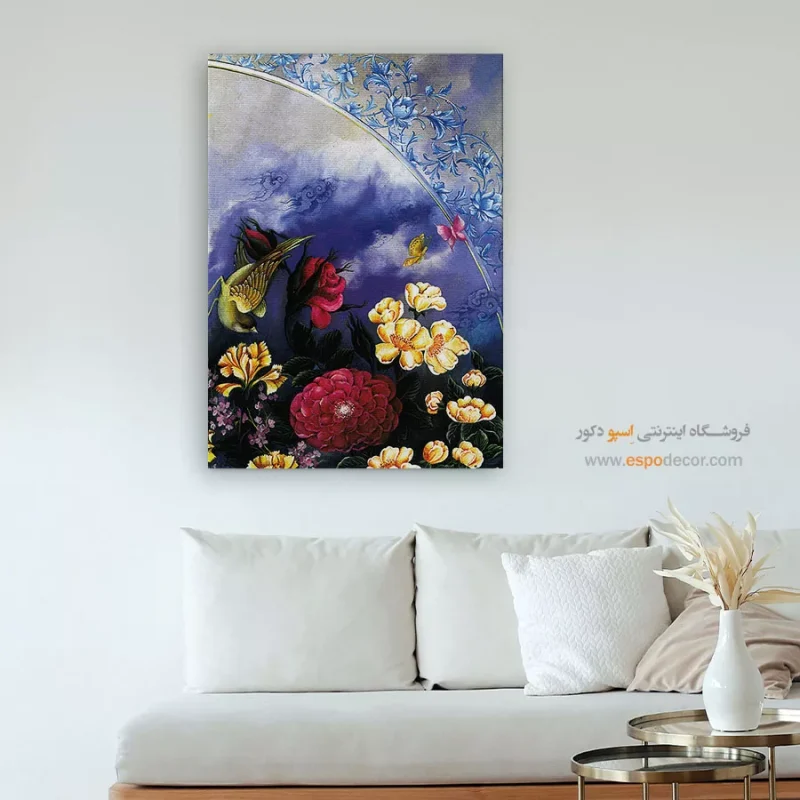 تابلو گل و مرغ - Image 4