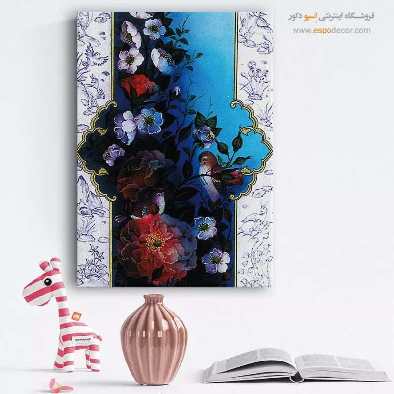 تابلو گل و مرغ - Image 3
