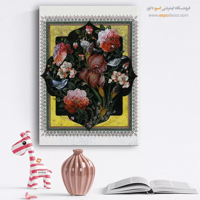 تابلو گل و مرغ - Image 3