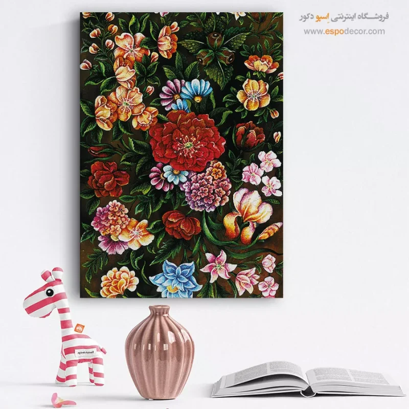 تابلو گل و مرغ - Image 3