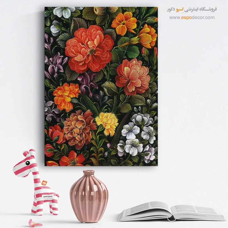 تابلو گل و مرغ - Image 3