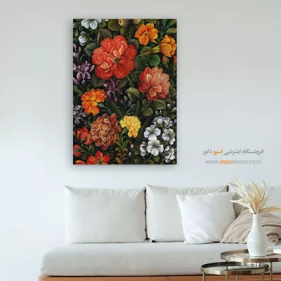 تابلو گل و مرغ - اسپو دکور