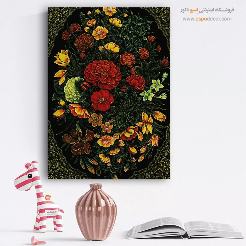 تابلو گل و مرغ - Image 3
