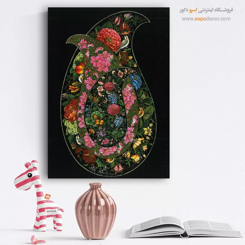 تابلو گل و مرغ - Image 3
