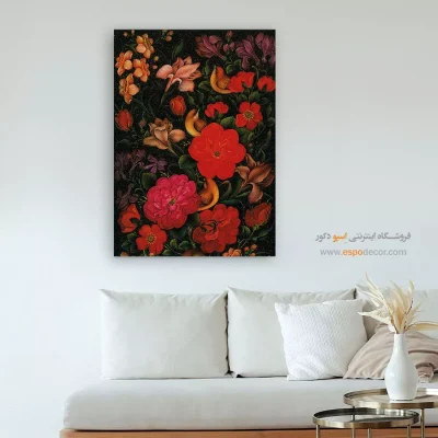 تابلو گل و مرغ - اسپو دکور