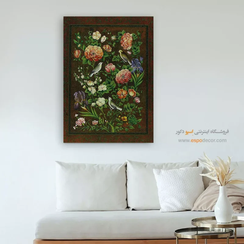 تابلو گل و مرغ - Image 4