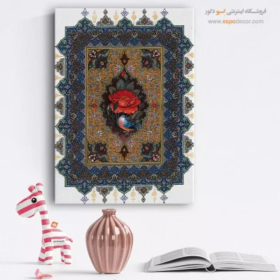 تابلو گل و مرغ - اسپو دکور