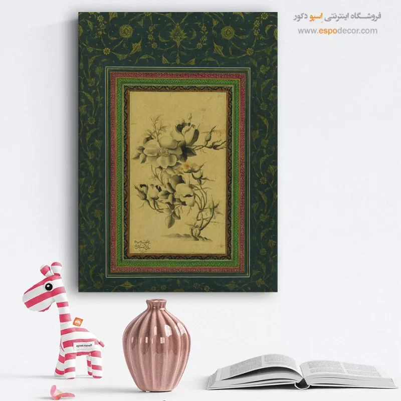 تابلو گل و مرغ - Image 3