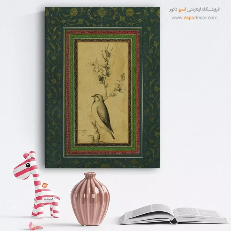 تابلو گل و مرغ - Image 3