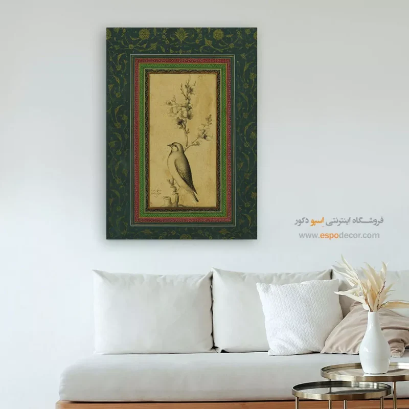 تابلو گل و مرغ - Image 4