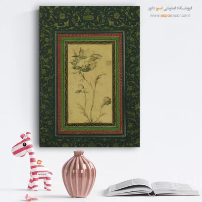 تابلو گل و مرغ - اسپو دکور