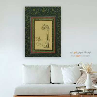 تابلو گل و مرغ - اسپو دکور