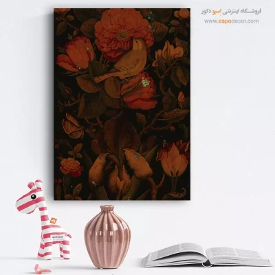 تابلو گل و مرغ - اسپو دکور
