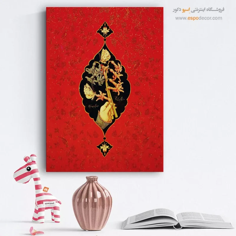 تابلو گل و مرغ - Image 3