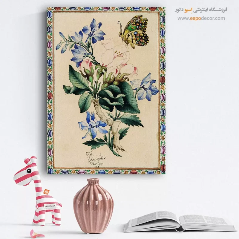 تابلو گل و مرغ - Image 3