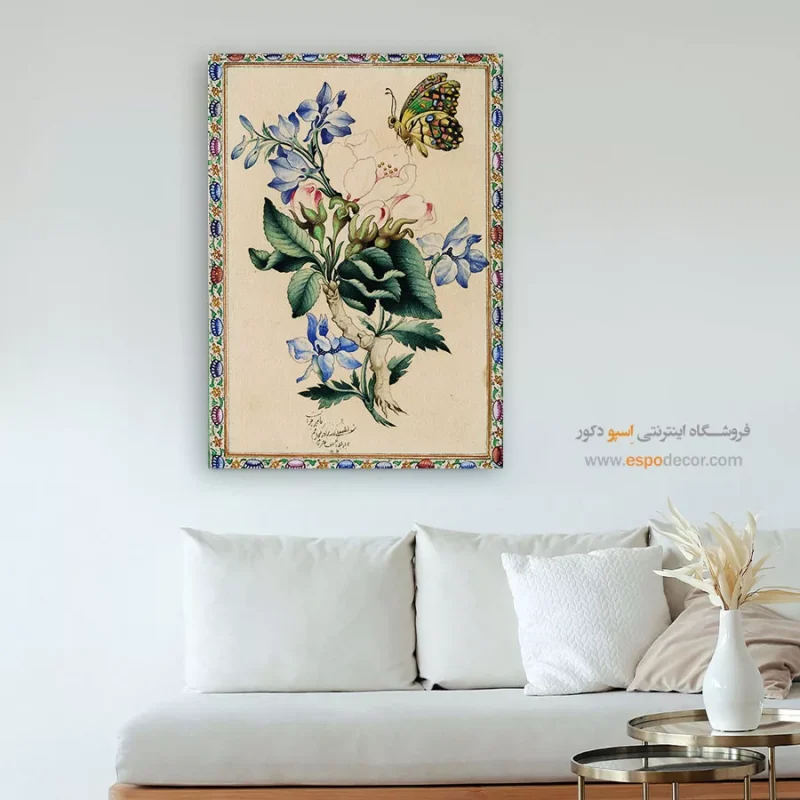 تابلو گل و مرغ - Image 4