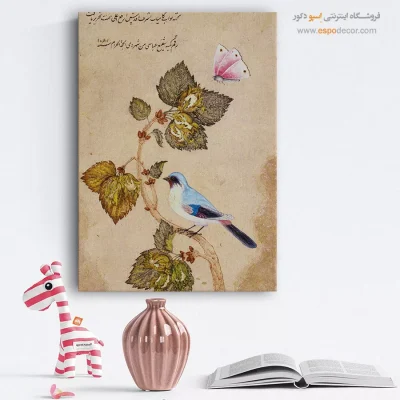 تابلو گل و مرغ - اسپو دکور