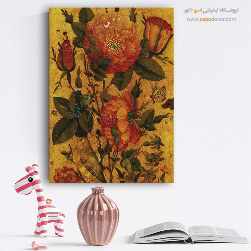 تابلو گل و مرغ - Image 3