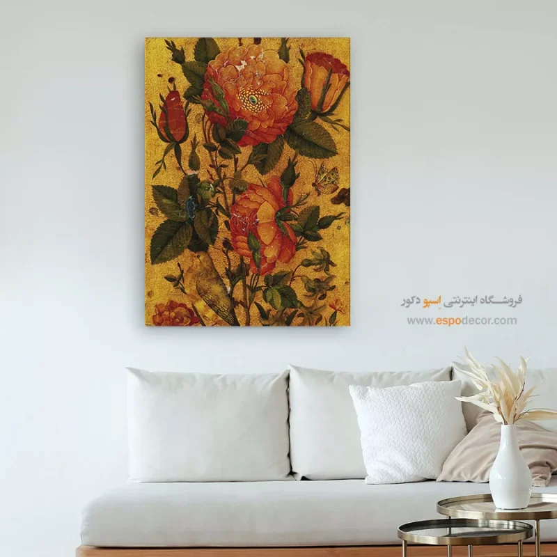 تابلو گل و مرغ - Image 4