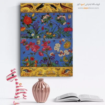 تابلو گل و مرغ - اسپو دکور