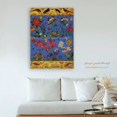 تابلو گل و مرغ - اسپو دکور