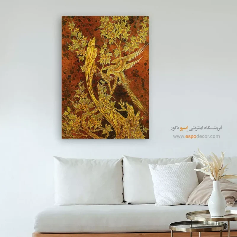 تابلو گل و مرغ - Image 4