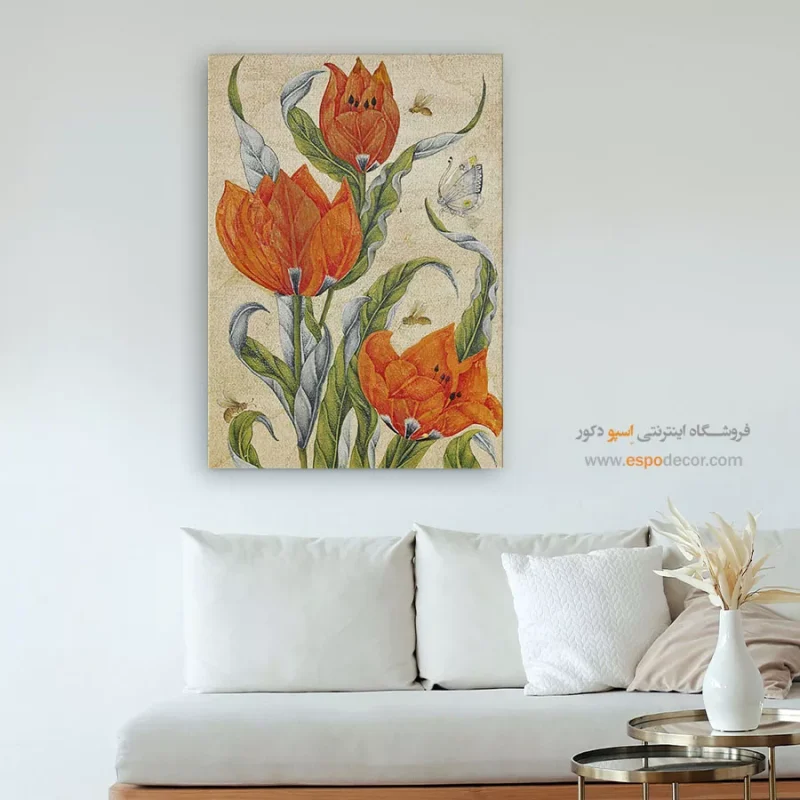 تابلو گل و مرغ - Image 4