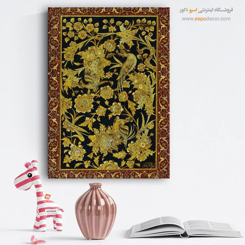 تابلو گل و مرغ - Image 3