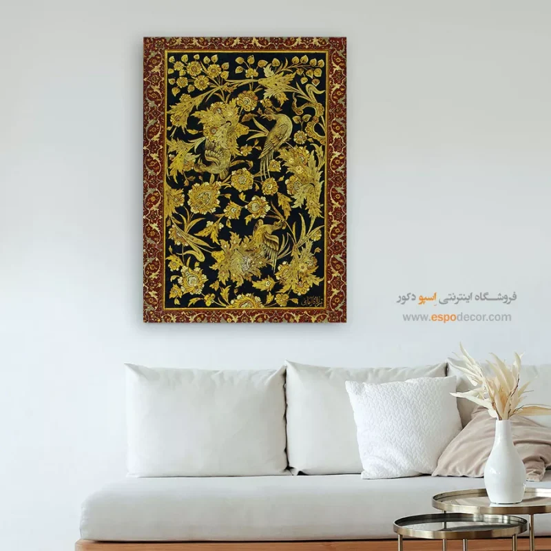 تابلو گل و مرغ - Image 4