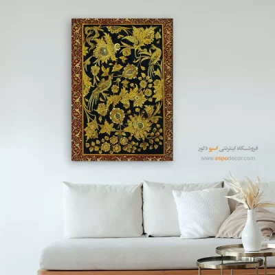 تابلو گل و مرغ - اسپو دکور