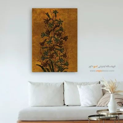 تابلو گل و مرغ - اسپو دکور