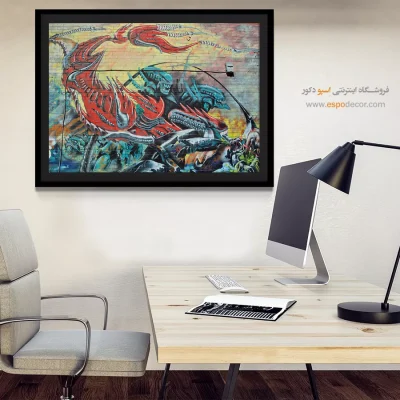 تابلو گرافیتی - اسپو دکور