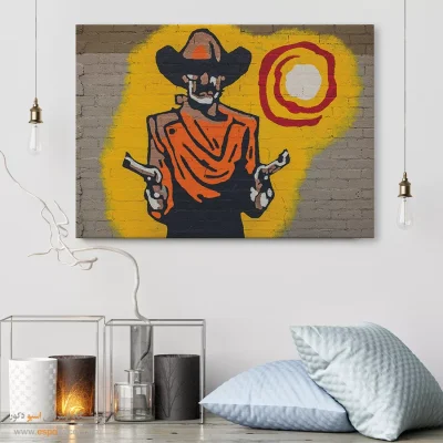 تابلو گرافیتی - اسپو دکور