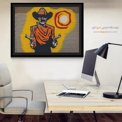 تابلو گرافیتی - اسپو دکور