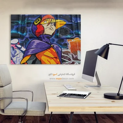 تابلو گرافیتی - اسپو دکور