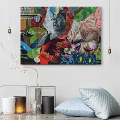 تابلو گرافیتی - اسپو دکور