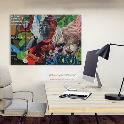 تابلو گرافیتی - اسپو دکور