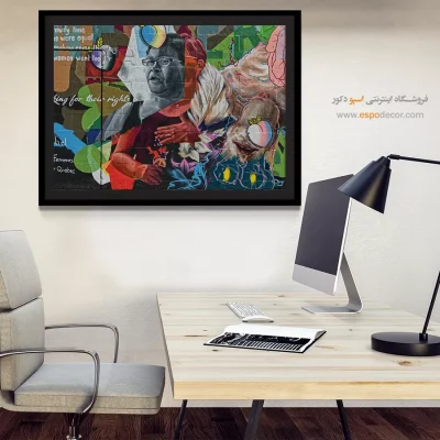 تابلو گرافیتی - اسپو دکور