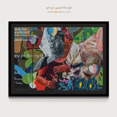 تابلو گرافیتی - اسپو دکور