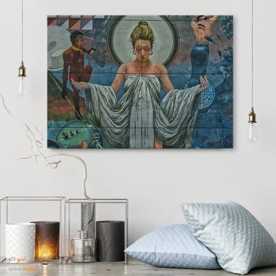 تابلو گرافیتی - اسپو دکور